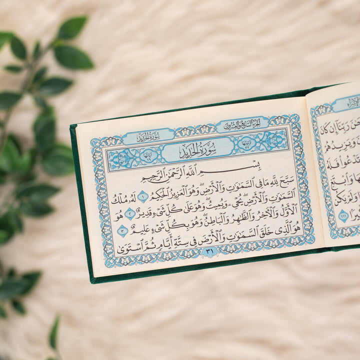 Al-Musabbihat Surahs - Selected Surahs from the Holy Quran | Small Size to Carry Anywhere – 8×12 cm