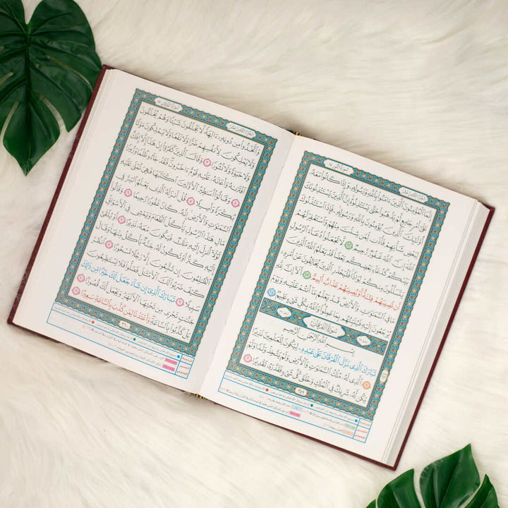 Al-Taqseem Al-Mawdu’i Quran with Monajah Verses | Standard Size for recitation & worship – 17×24 cm