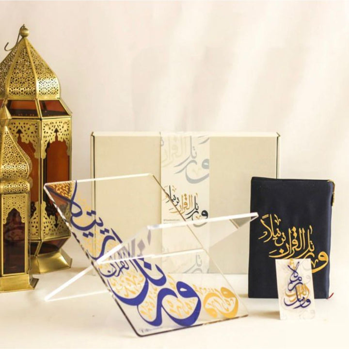 Elegant Acrylic Quran Stand | Stylish & Durable for Islamic Worship