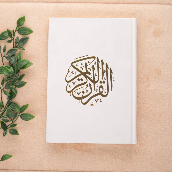 Holy Quran with Colored Velvet Cover | Standard Size  for Daily Reading Quran –  17x24 cm
