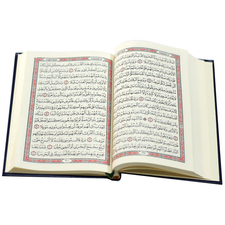Holy Quran with Elegant Madina Paper | Medium Size for Easy Reading and Carrying -  12×17 cm