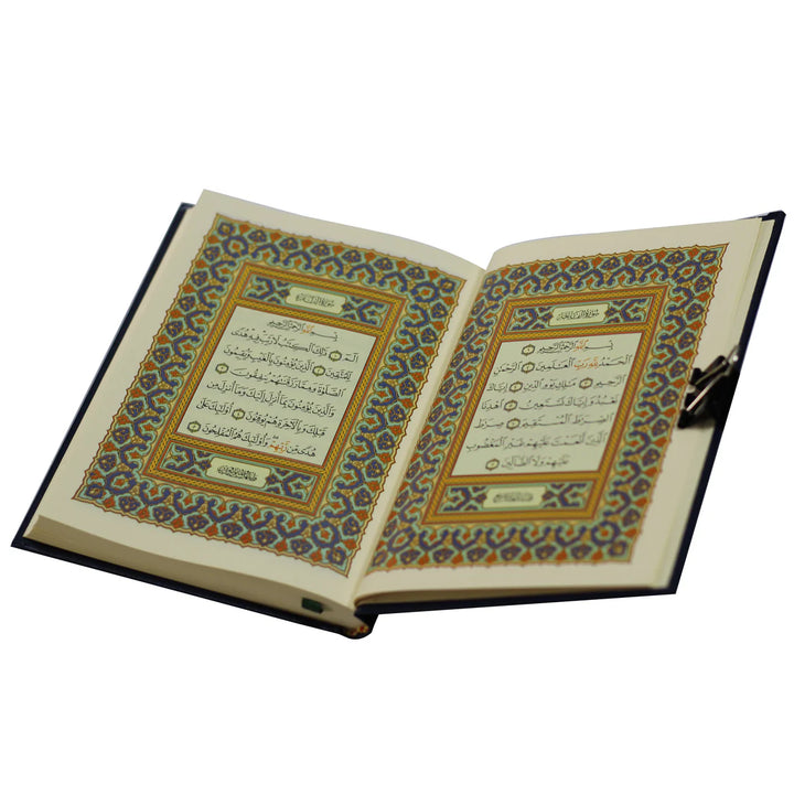 Holy Quran with Elegant Madina Paper | Medium Size for Easy Reading and Carrying -  12×17 cm