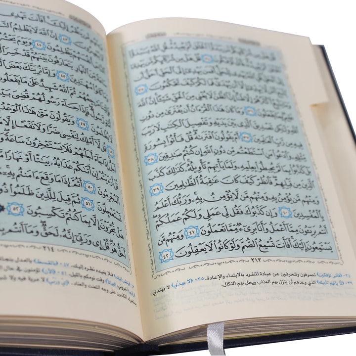 Holy Quran with Indexed Tafseer Al-Saadi | Medium Size for Study & Recitation – 12×17 cm