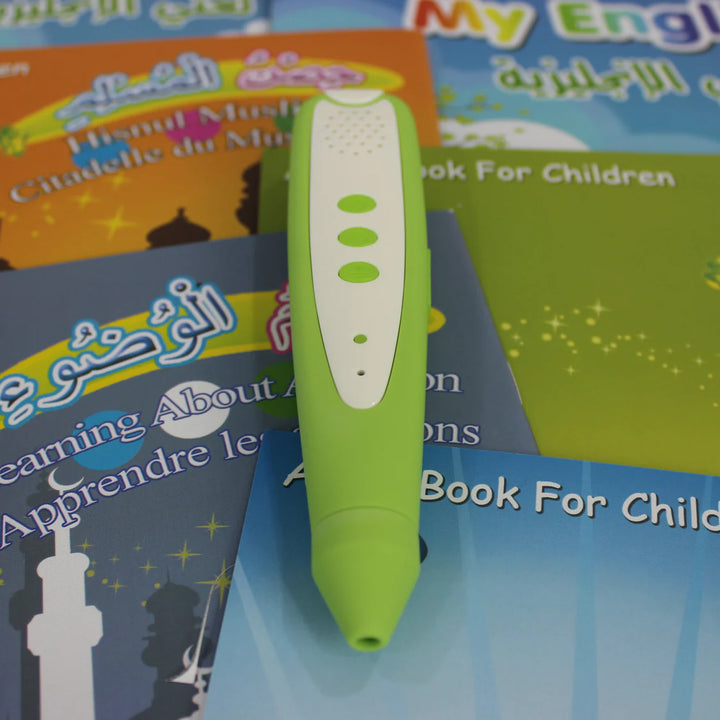 Interactive Talking Pen Educational Book Series for Kids – Multilingual Learning