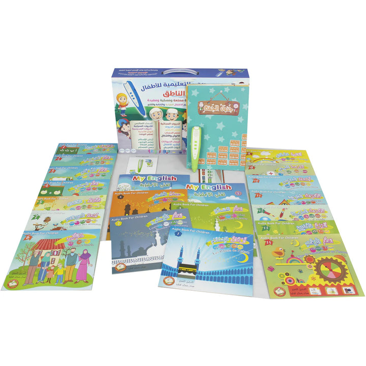 Interactive Talking Pen Educational Book Series for Kids – Multilingual Learning