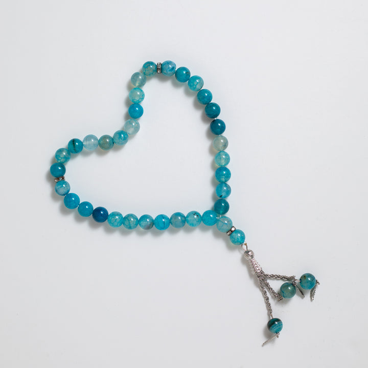 Islamic Gift Set – Blue | Holy Quran with 3 Bookmarks, Prayer Mat, Misbah & Daily Worship To-Do List4