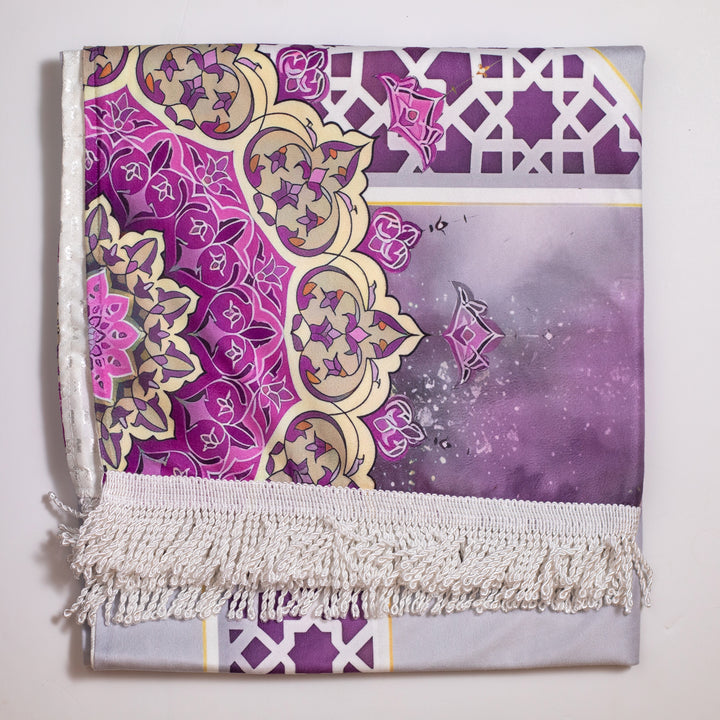 Islamic Gift Set – Purple and Gray | Holy Quran with 3 Bookmarks, Prayer Mat, Misbah & Daily Worship To-Do List11