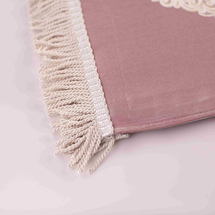Luxury Double-Layer Embroidered Prayer Mat – Elegant & Comfortable Design