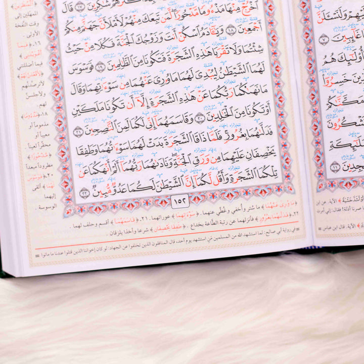 Mushaf Al-Muallim Al-Tarteel – Complete Tajweed Rules & Thematic Analysis