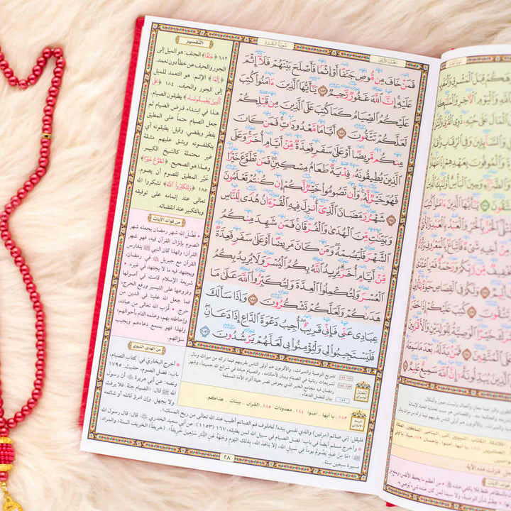 Mushaf Al-Tafseel Al-Mawdu’i for Hafiz Al-Mutqan | Standard Size for comfortable and clear reading Quran – 17x24 cm