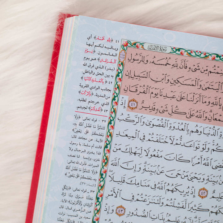 Mushaf Al-Tafseel Al-Mawdu’i with Tafseer | Perfect Medium Size for Reflection & Study - 14x20 cm