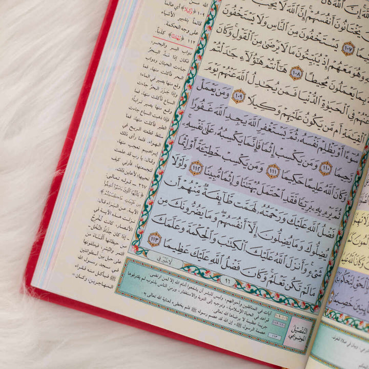 Mushaf Al-Tafseel Al-Mawdu’i with Tafseer | Perfect Medium Size for Reflection & Study - 14x20 cm