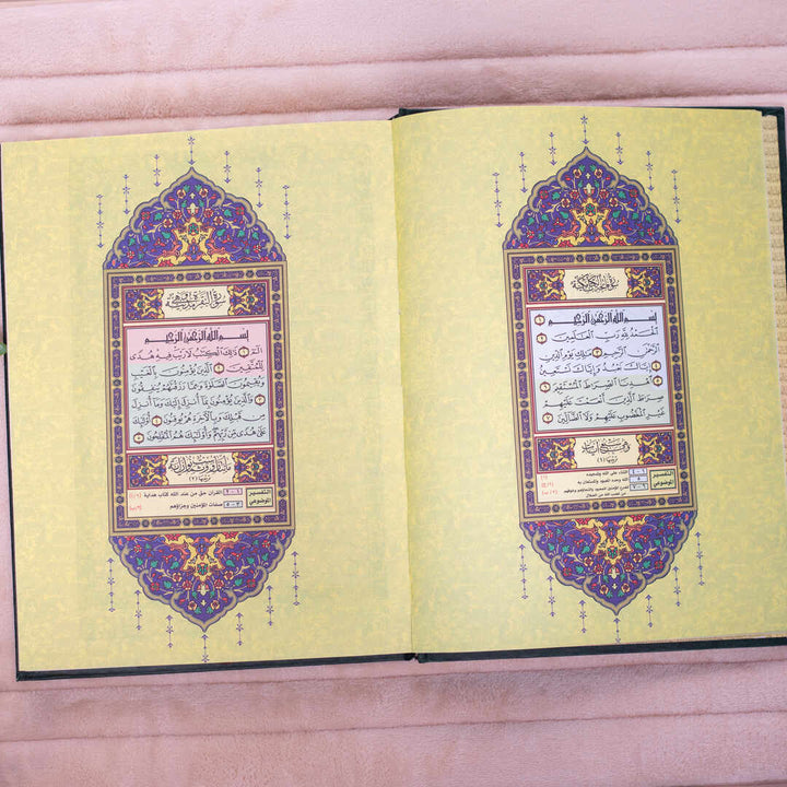 Mushaf Al-Tafseer Al-Mawdu’i Indexed | Large Size for Recitation and Study – 25×35  cm