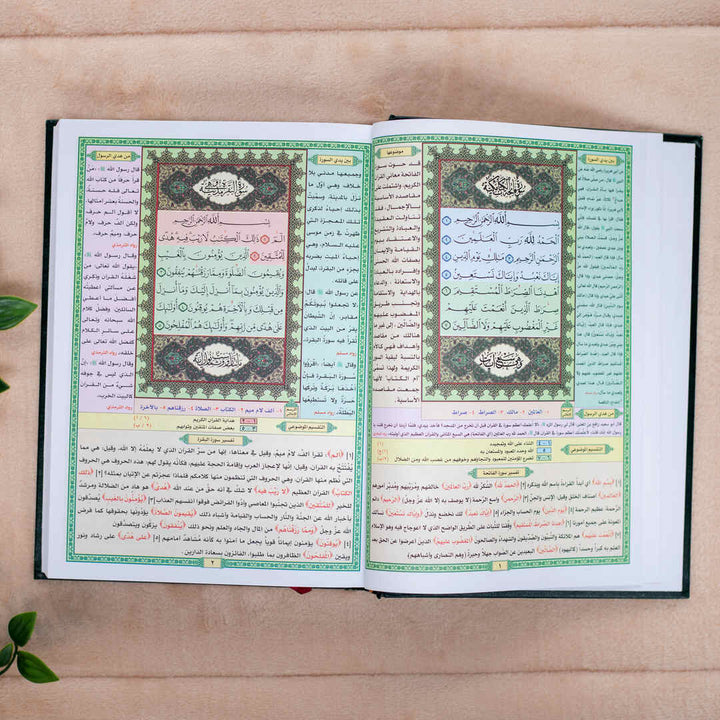 Mushaf Al-Taqseem Al-Mawdu’i for Hafiz Al-Mutqan | Standard Size for Reading  Quran & Study – 17x24 cm