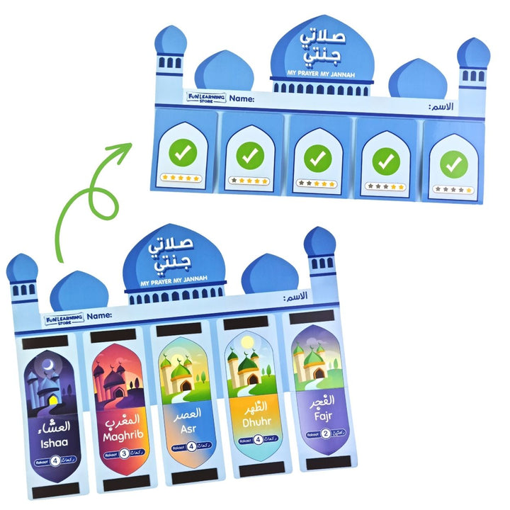 My Prayer My Jannah Set for Boys | Interactive Prayer Learning Kit