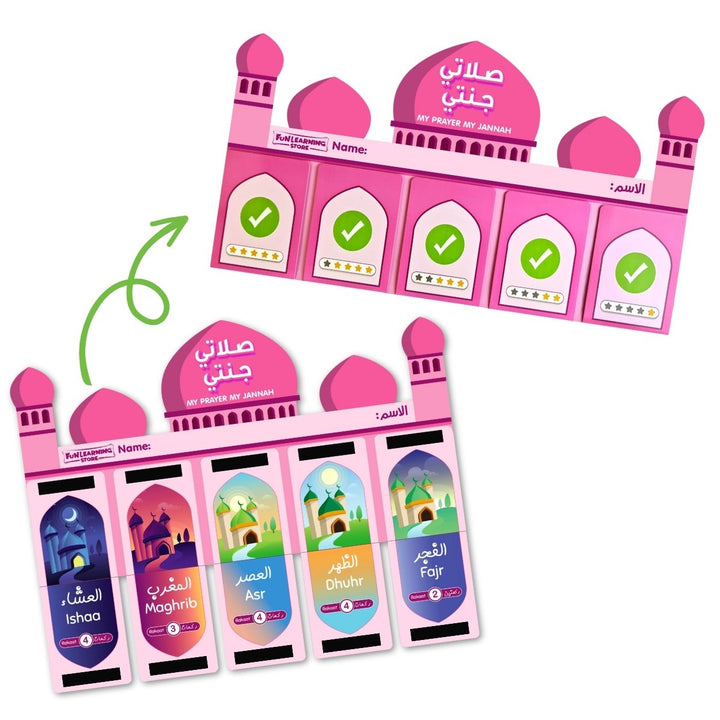 My Prayer My Jannah Set for Kids | Engaging Prayer Learning Kit for Girls