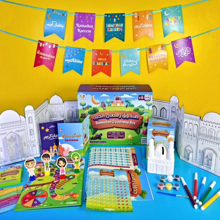 Ramadan Goodness Box – Fun & Educational Activities for Kids (Age 6+)