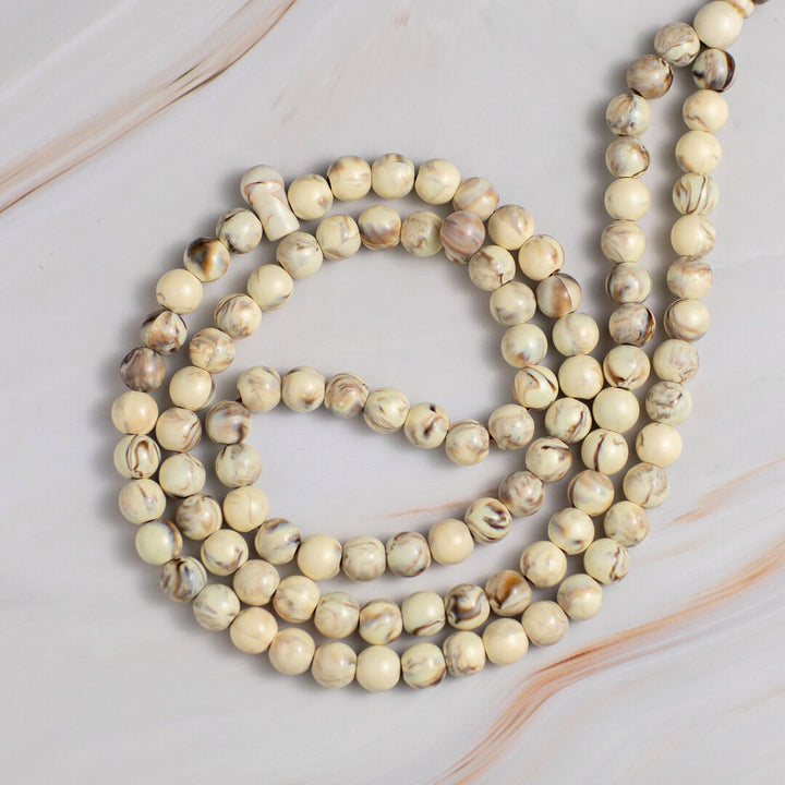 White Islamic Tasbeeh – 100 Beads for Daily Zikr & Quran Recitation
