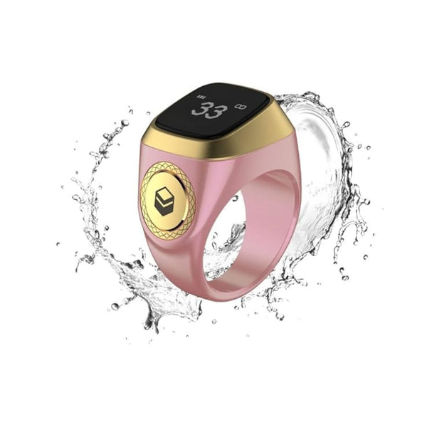 Zikr1 Lite Smart Tasbih Ring – Pink | Stylish & Innovative Prayer Companion - Mushaf store 